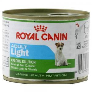 Royal Canin Adult Light консервы-мусс для собак 200 г (12 штук)