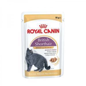 Royal Canin консервы для кошек породы британская короткошерстная 85 г (12 штук)