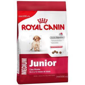 Royal Canin Medium Junior сухой корм для щенков средних пород 15 кг