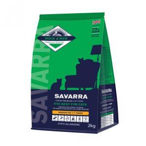 Savarra Indoor Cat Duck &amp; Rice сухой корм для домашних малоподвижных кошек с уткой и рисом 15 кг