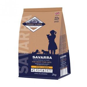 Savarra Kitten Turkey &amp; Rice гипоаллергенный сухой корм для котят от 1 месяца 15 кг