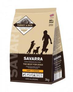 Savarra Puppy сухой корм с индейкой для щенков всех пород 18 кг
