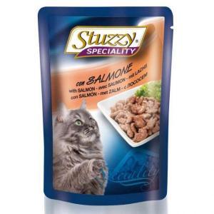 Stuzzy Speciality Salmon консервы для кошек с большим содержанием лосося 100 г (24 штуки)