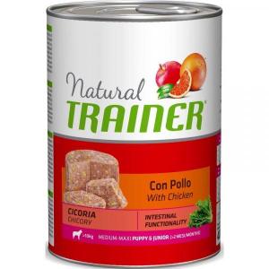 Trainer Natural Medium &amp; Maxi Puppy &amp; Junior влажный корм для щенков и юниоров средних пород курица с рисом