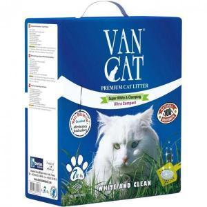 Van Cat комкующийся наполнитель для крупных кошек, без пыли 15 кг